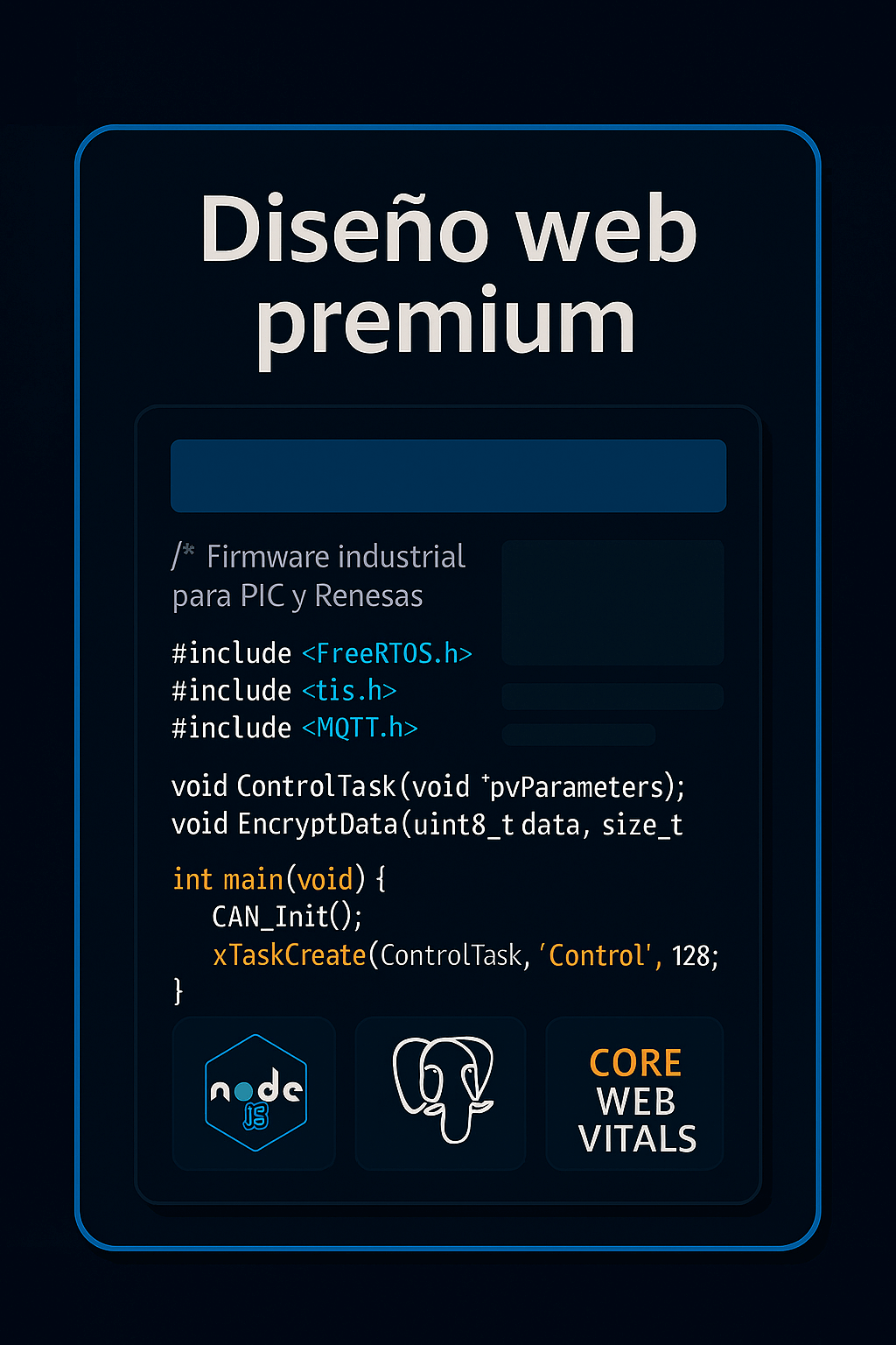 Landing page premium
